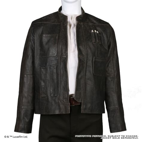 han solo jacket replica the force awakens|han solo coat.